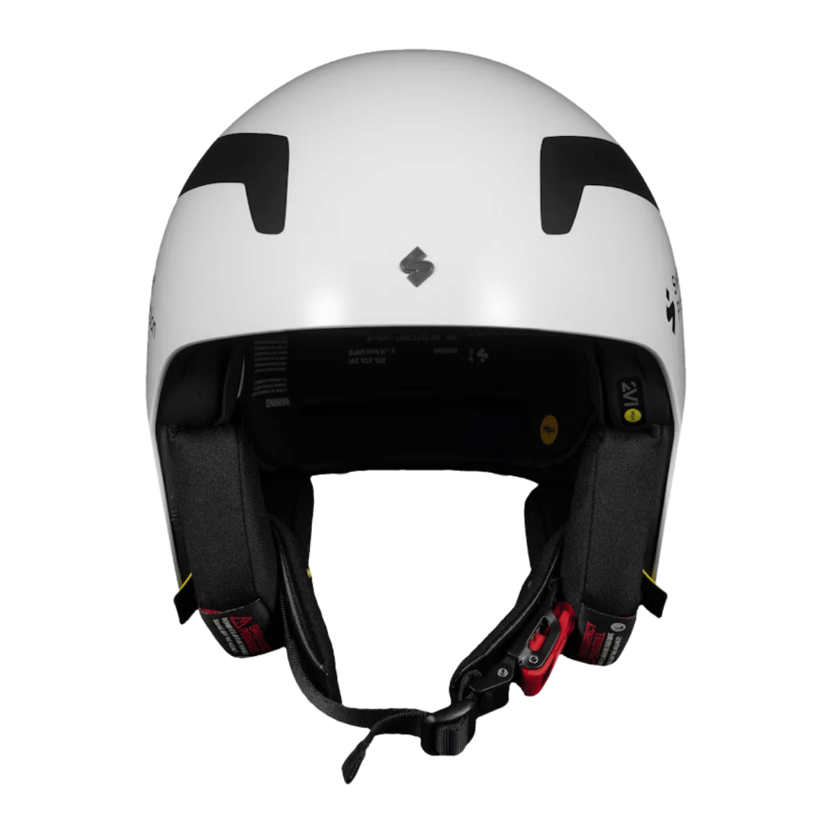 SWEET PROTECTION VOLATA 2VI MIPS RACE HELMET - WHITE_FRONT ANGLE