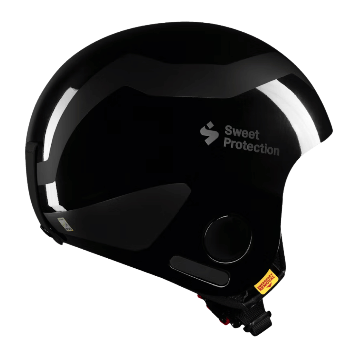SWEET PROTECTION VOLATA 2VI MIPS RACE HELMET - BLACK_SIDE ANGLE