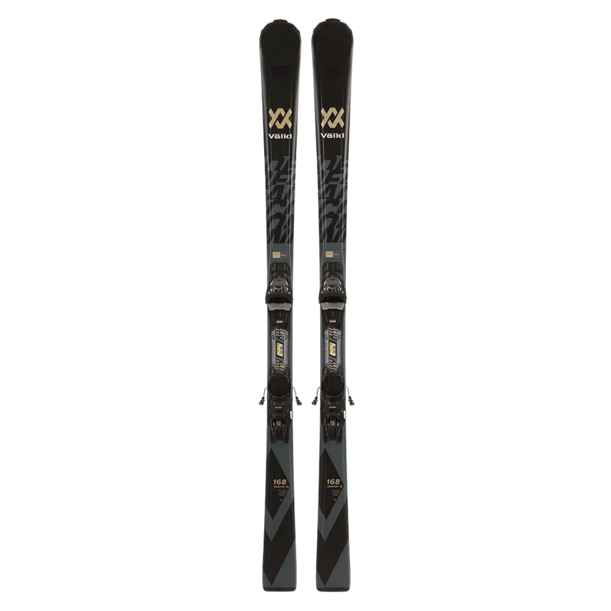 VOLKL DEACON 7.6 W/TP10 SYSTEM 2021/2022 - BLACK/GOLD