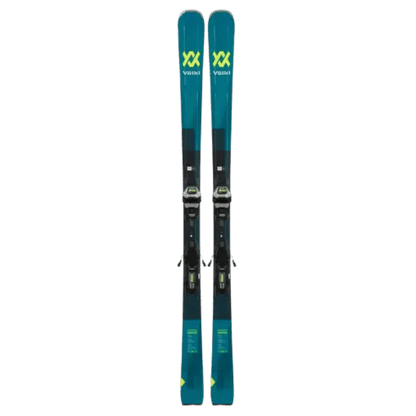 VOLKL DEACON 84 + LOWRIDE XL 13 2022/2023 - BLACK/TEAL - FRONT VIEW
