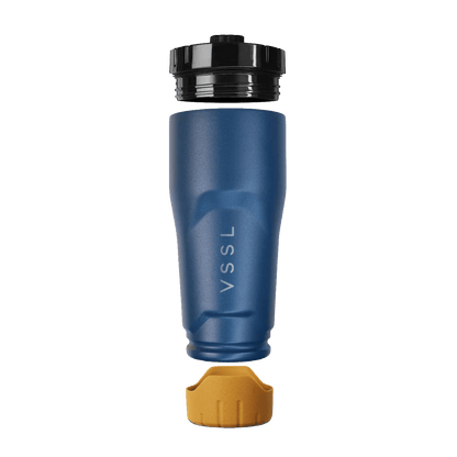 VSSL RIFT TUMBLER 16OZ - PACIFIC BLUE - COMPONENT VIEW