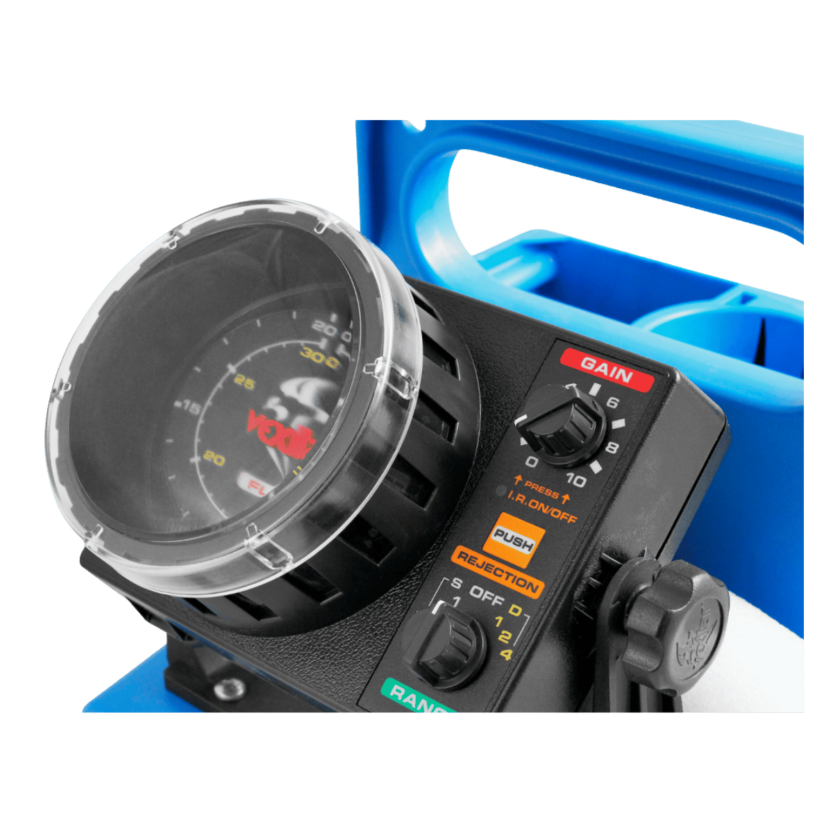 VEXILAR MAGNIFIES VIEWING AREA