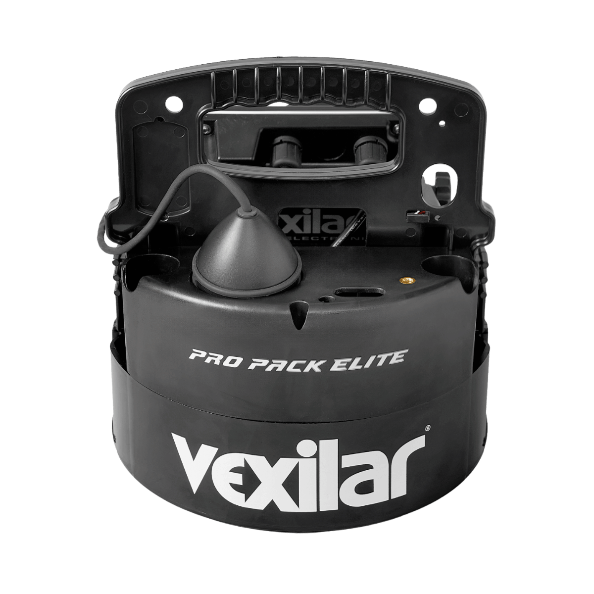 VEXILAR PRO PACK ELITE W/ LI AND BB - BACK VIEW
