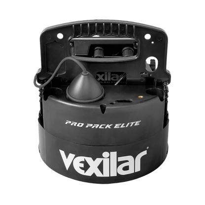 VEXILAR PRO PACK ELITE W/ LI AND BB - BACK VIEW