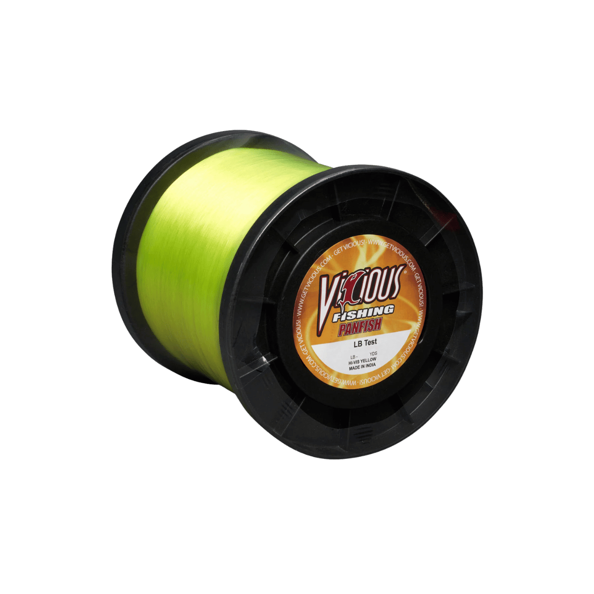 VICIOUS PANFISH MONO LINE 330YD - 04 LBS - HIGH VISIBILITY YELLOW