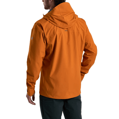 KUHL STRETCH VOYAGR RAIN JACKET - EMBER BACK