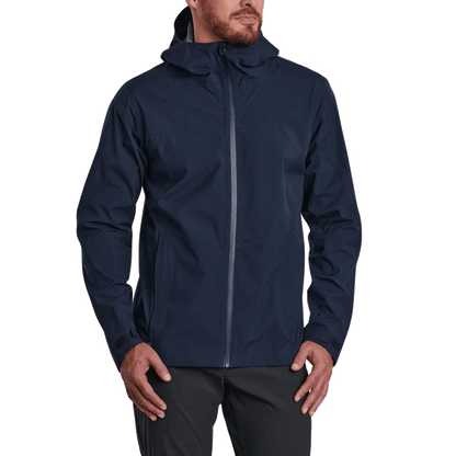KUHL STRETCH VOYAGR RAIN JACKET - PIRATE BLUE