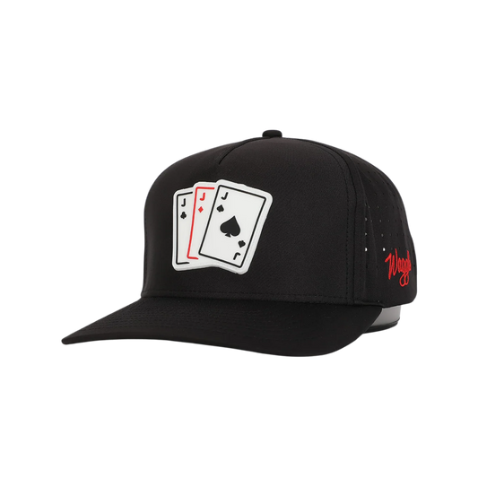 WAGGLE GOLF 3 JACK HAT BLACK
