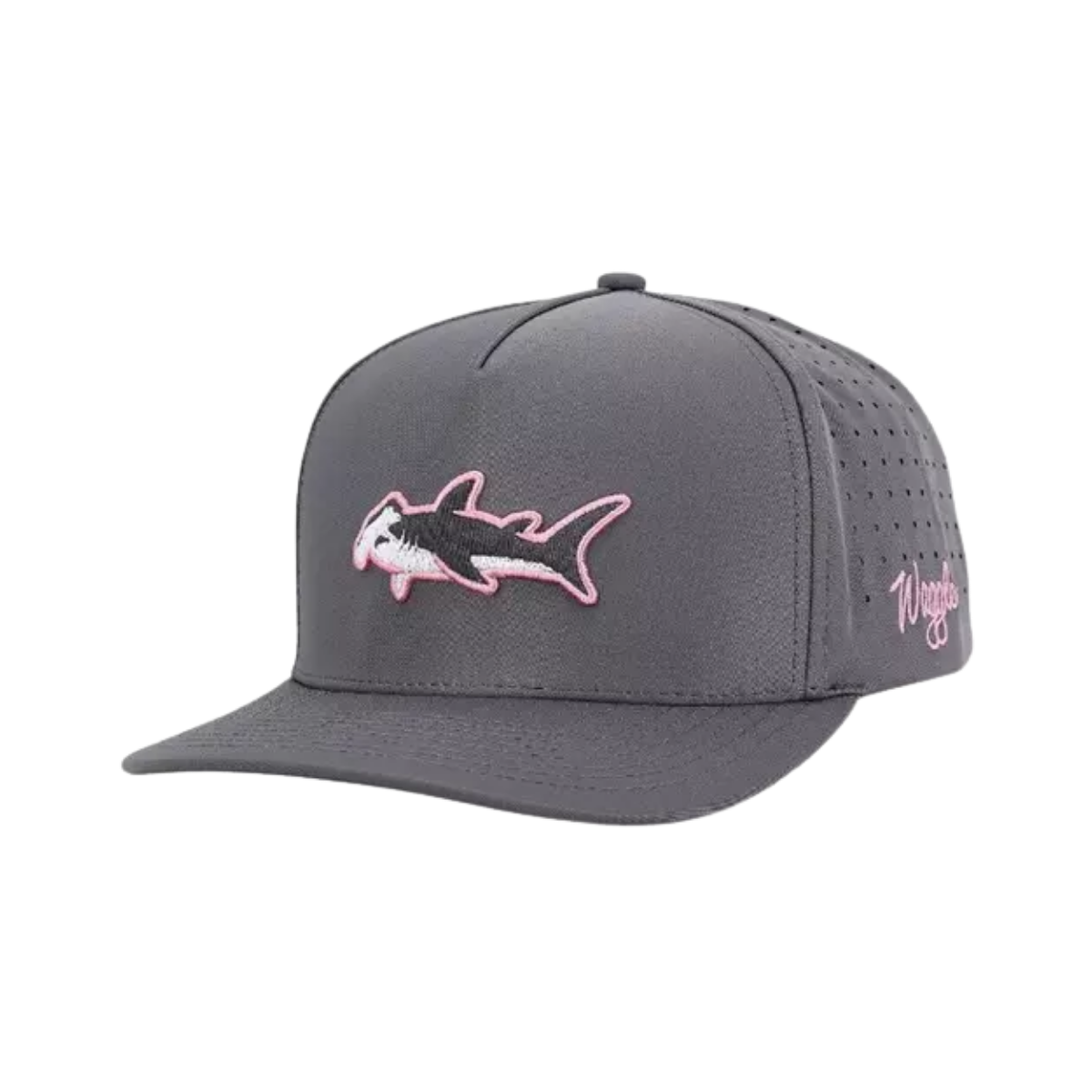 WAGGLE GOLF HAMMERED IT HAT GRAY
