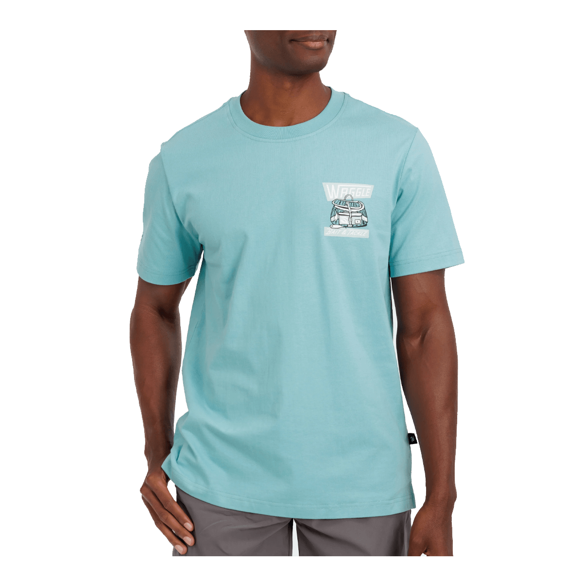 WAGGLE BAIT & TACKLE SS T-SHIRT - FRONT VIEW