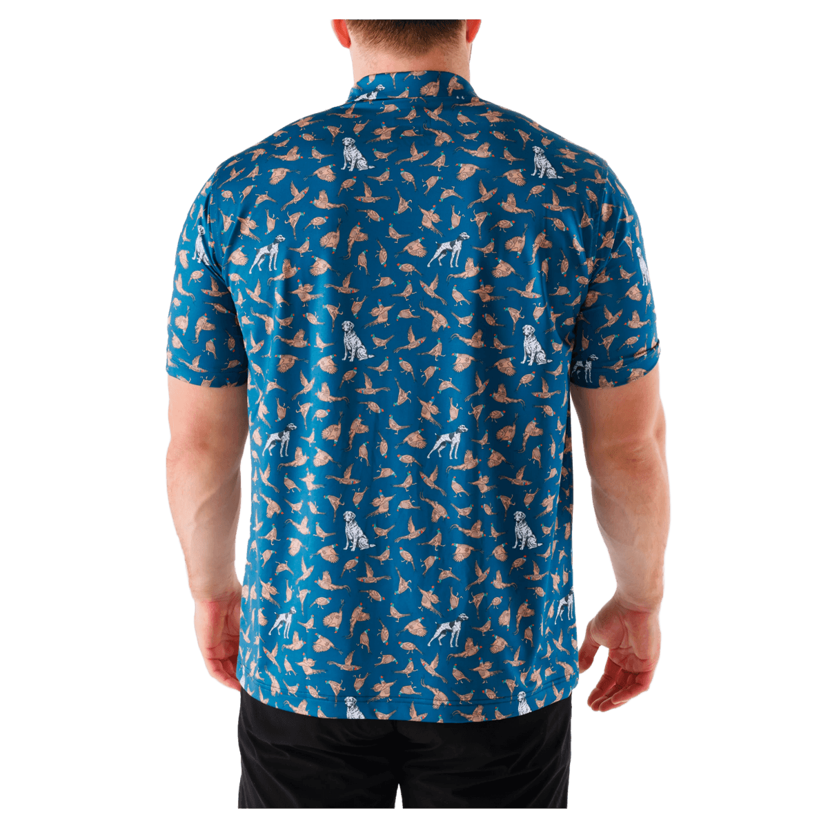 WAGGLE BIRD DOG POLO - BACK VIEW