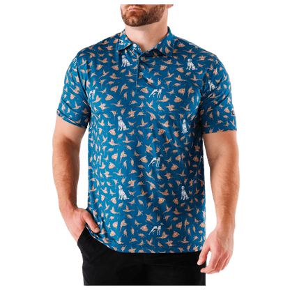 WAGGLE BIRD DOG POLO - FRONT VIEW