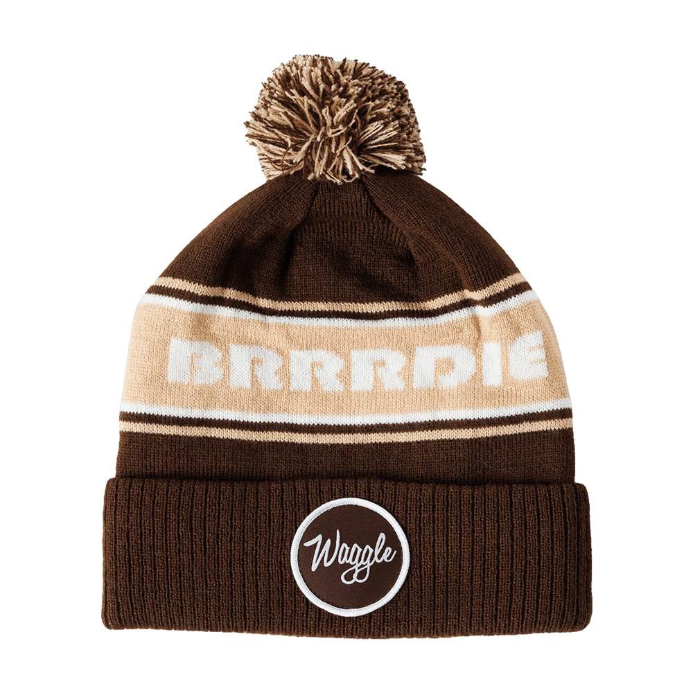 WAGGLE BRRRDIE POM BEANIE