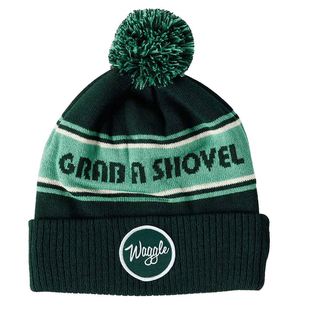 WAGGLE GRAB A SHOVEL POM BEANIE