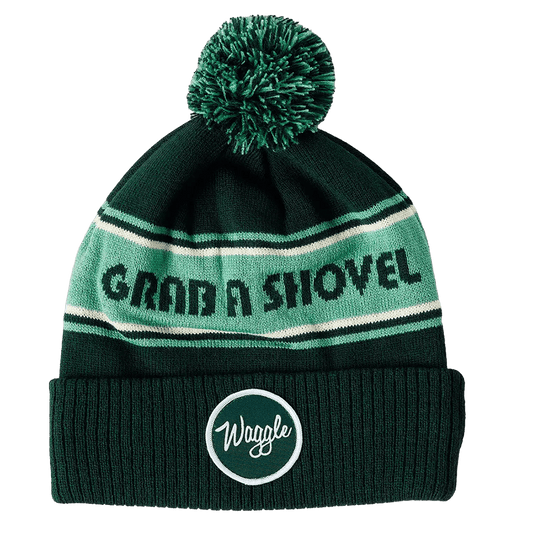 WAGGLE GRAB A SHOVEL POM BEANIE