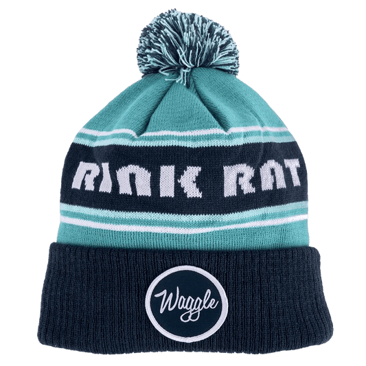WAGGLE RINK RAT POM BEANIE