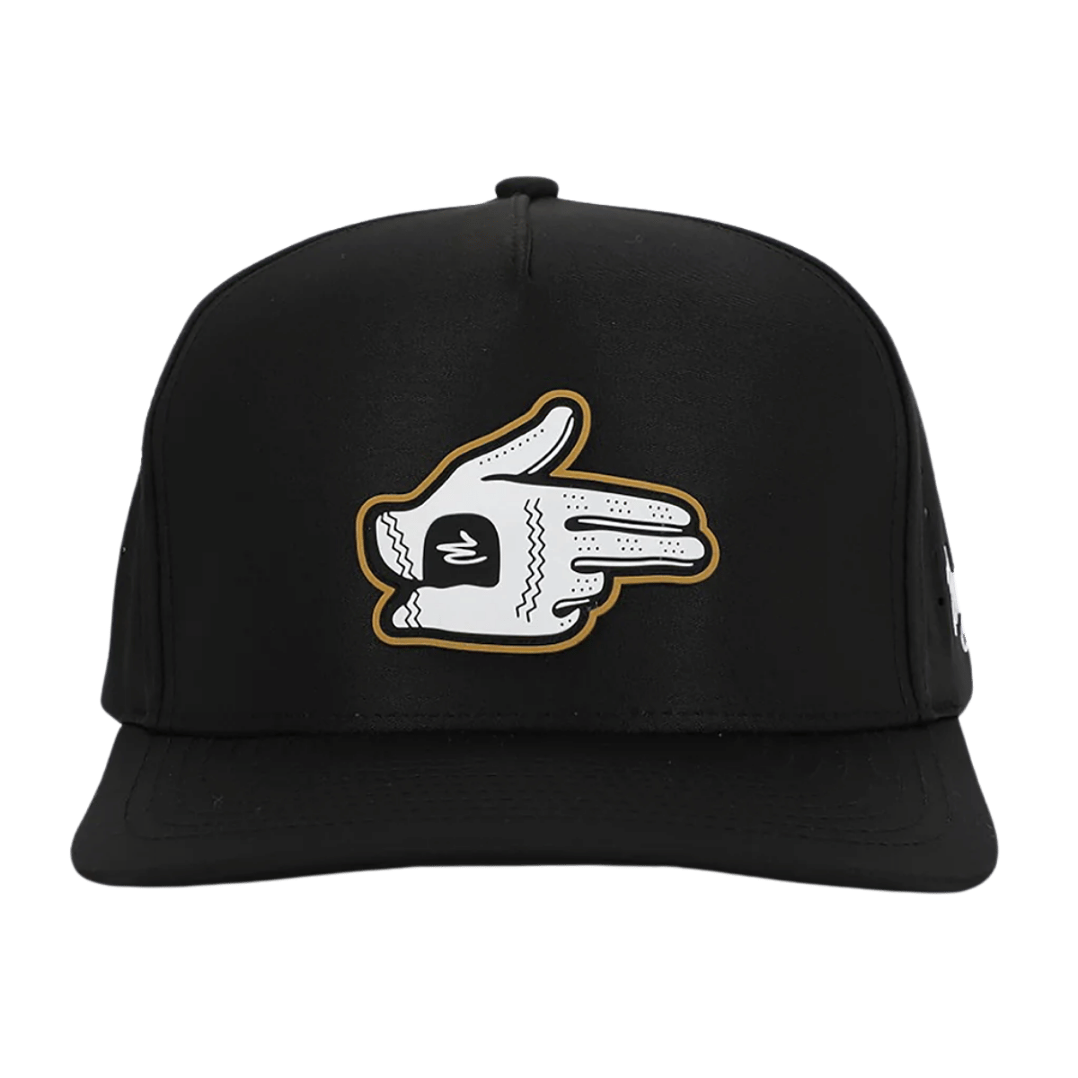 WAGGLE GOLF SHOOTER HAT - BLACK
