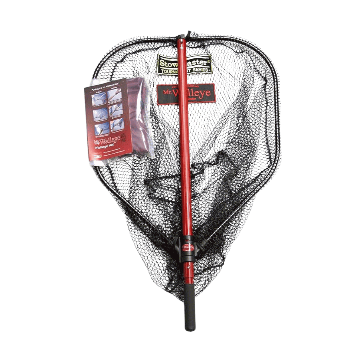 STOWMASTER MR WALLEYE NET & STOWCASE - FRONT VIEW