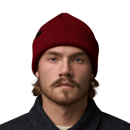 FILSON WATCH CAP - RED_FRONT ANGLE