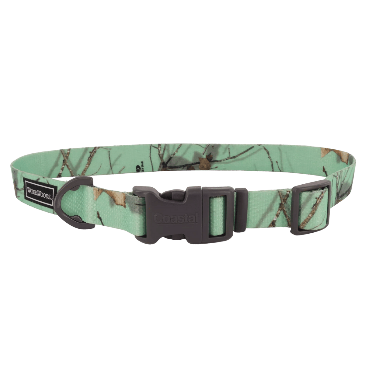 WATER & WOODS ADJUSTABLE DOG COLLAR - 14" - 20" -COUNTRY ROOTS EQUINOX