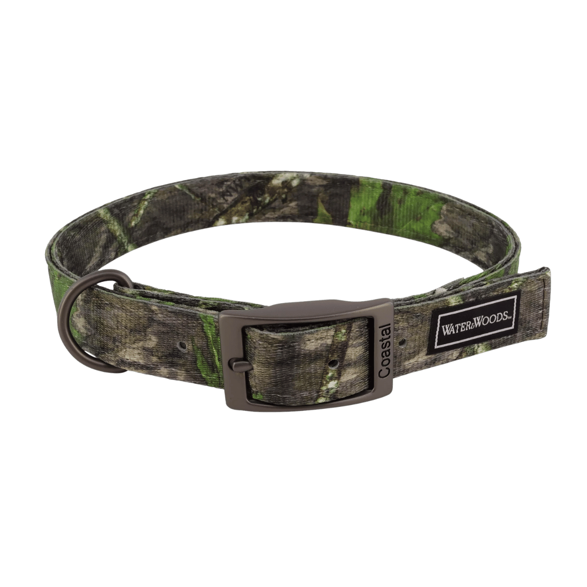 WATER & WOODS DOUBLE-PLY PATTERNED HOUND DOG COLLAR  - NWTF OBSESSION