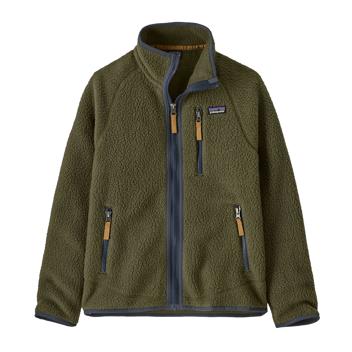 PATAGONIA 7990 KIDS RETRO PILE JKT - BASIN GREEN
Front view