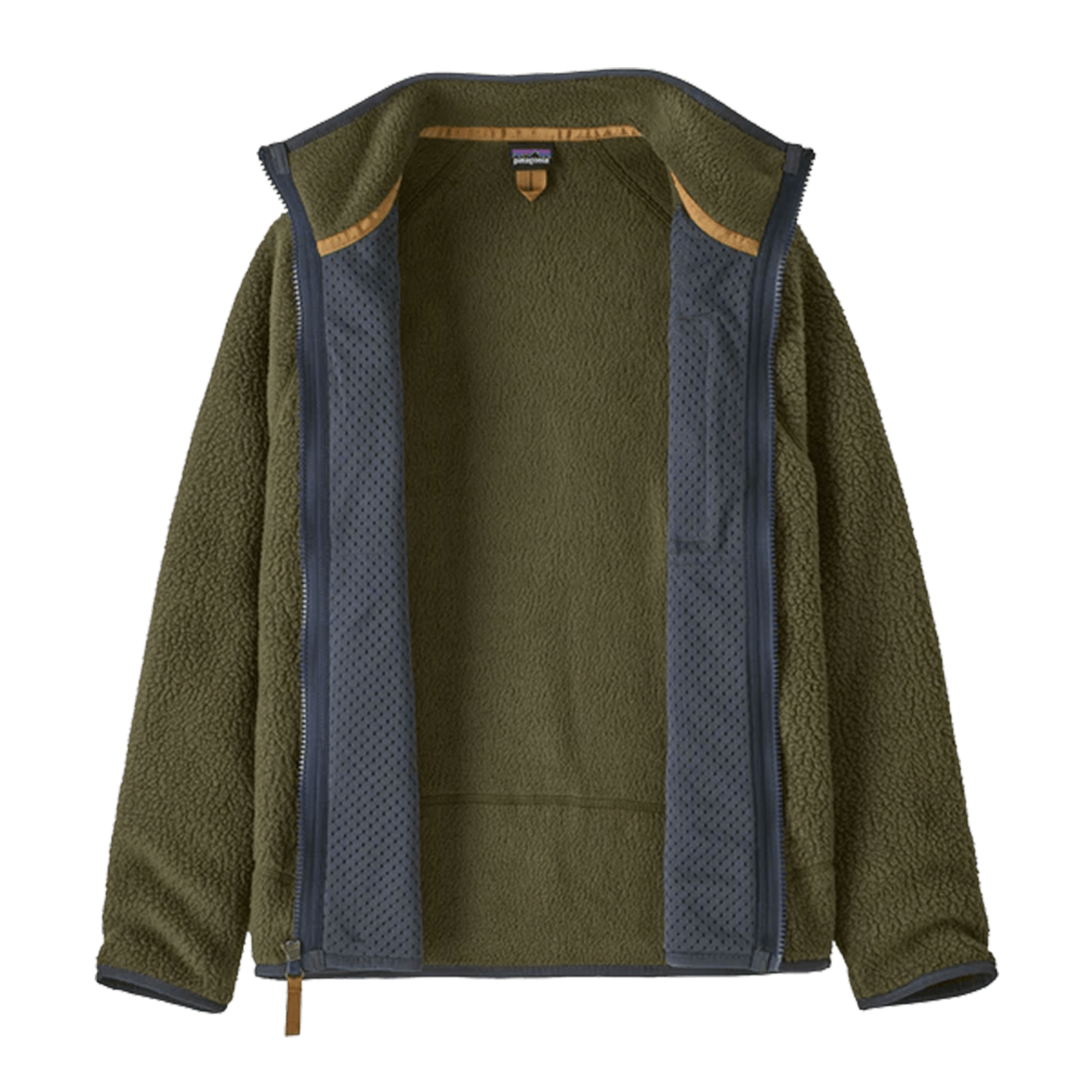 PATAGONIA 7990 KIDS RETRO PILE JKT - BASIN GREEN
Inside View
