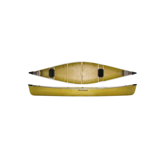 WE-NO-NAH FISHERMAN ULTRA LIGHT CANOE 23 YELLOW