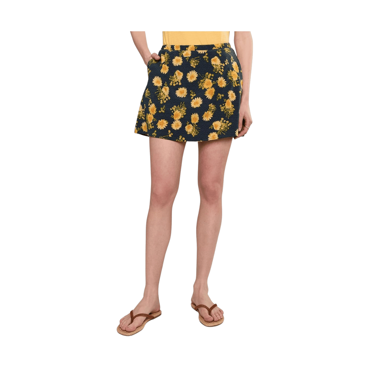 TOAD + CO WOMEN'S SUNKISSED WEEKEND SKORT - MIDNIGHT PRINT