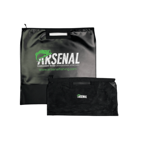 ARSENAL FISHING CORP PRO-PERFORMANCE WEIGH BAG V3 - 23X23 - BLACK
