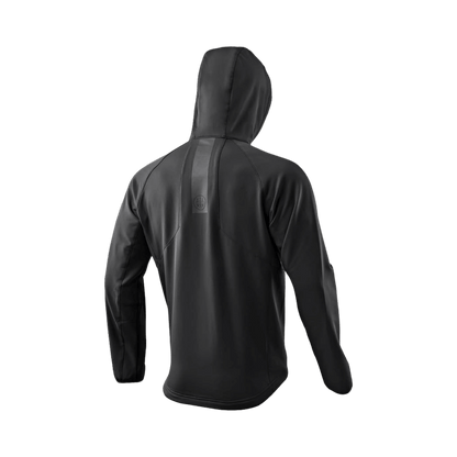 BERETTA MEN'S WINDSTRYKE FULL ZIP LINED HOODY_EBONY_1 back view