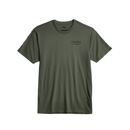 SITKA MEN'S WINGMAN TEE - CYPRESS GREEN