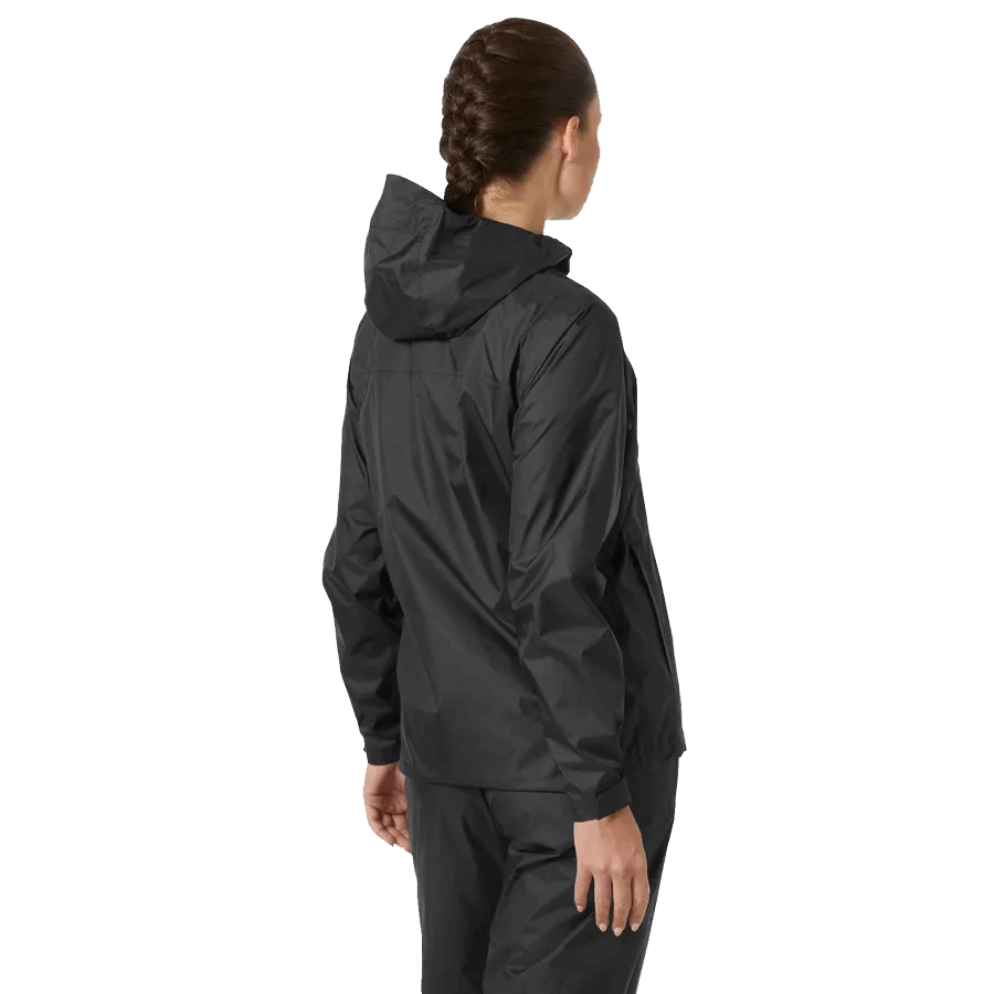 HELLY HANSEN WOMEN'S LOKE JACKET 2.0 - BLACK BACK