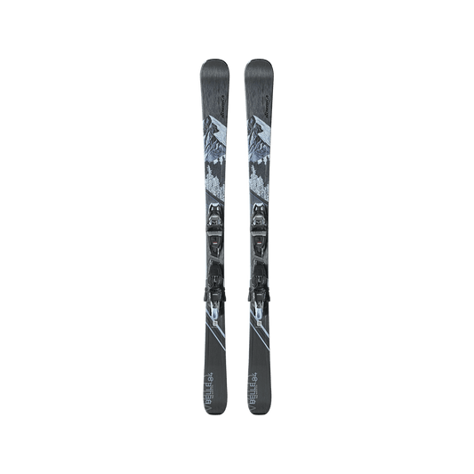 WILD BELLE DC 84 W/TP2 11 - WOMANS DOWN HILL SKI - BLACK/BLUE