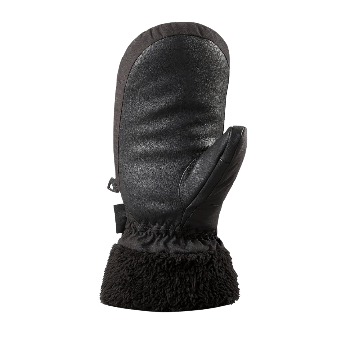 DAKINE WOMEN'S ALERO WATERPROOF MITTENS - BLACK- BACK VIEW