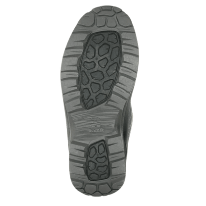 KAMIK WOMEN'S ICELAND F -40°C WINTER BOOTS - CHARCOAL - BOTTOM VIEW