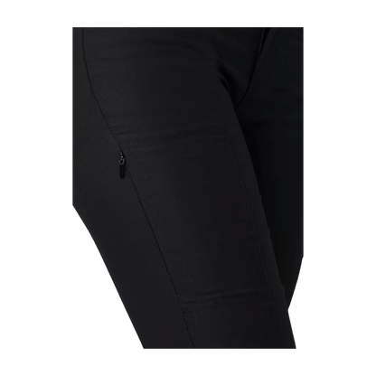 PRANA WOMEN'S HALLE PANT II - BLACK - CLOSER SIDE VIEW