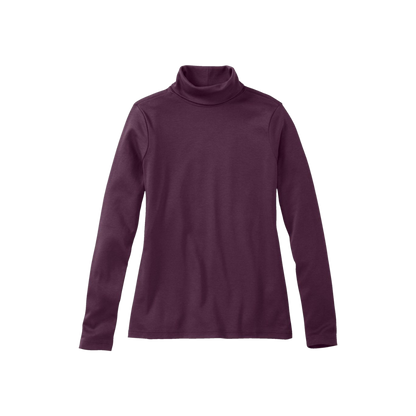 WOMEN_S_PIMA_COTTON_TURTLENECK_TOP_SOFT___BREATHABLE_FRONT