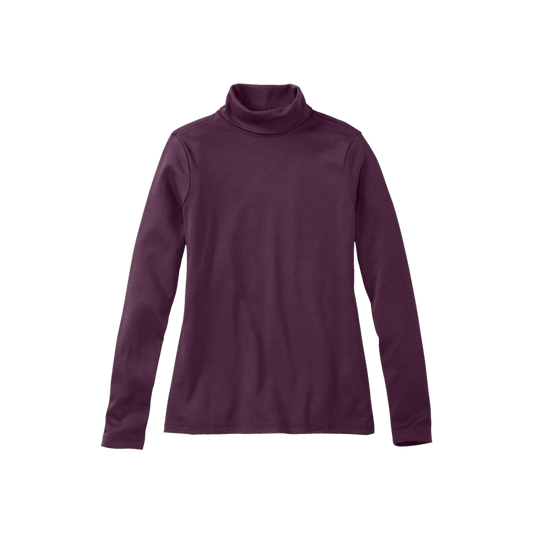 WOMEN_S_PIMA_COTTON_TURTLENECK_TOP_SOFT___BREATHABLE_FRONT