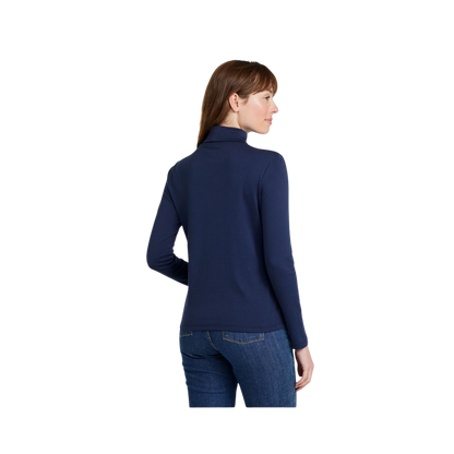 WOMEN_S_PIMA_COTTON_TURTLENECK_TOP_SOFT___BREATHABLE_BACK