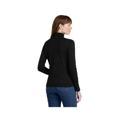 WOMEN_S_PIMA_COTTON_TURTLENECK_TOP_SOFT___BREATHABLE_BACK