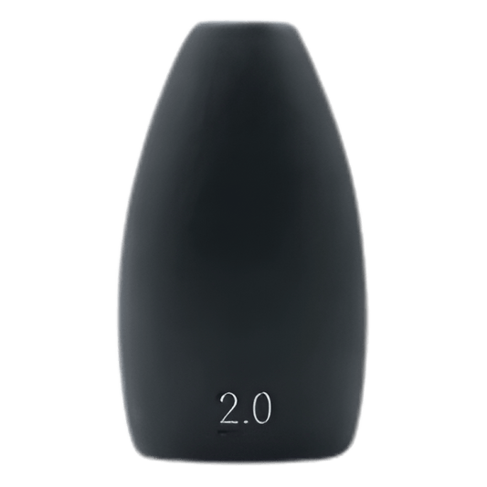WOO! TUNGSTEN NEVER CHIP FLIPPING WEIGHTS 2OZ - MATTE BLACK