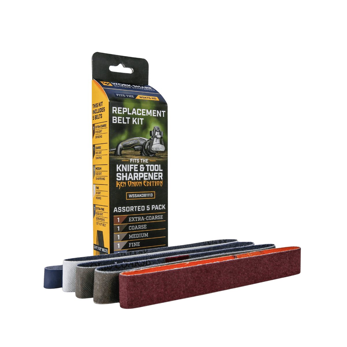 WORK SHARP ASSORTED BELT KIT WSKTS-KO