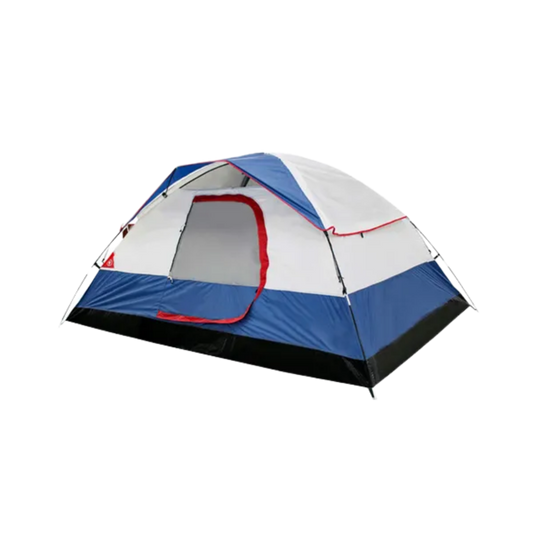 WORLD FAMOUS SPECIAL SQUARE TENT BLUE GREY RED