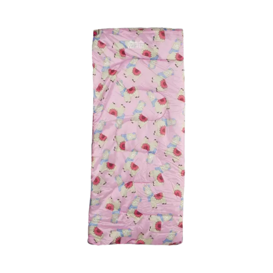 WORLD FAMOUS YOUTH CAMP SLEEPING BAG PURPLE