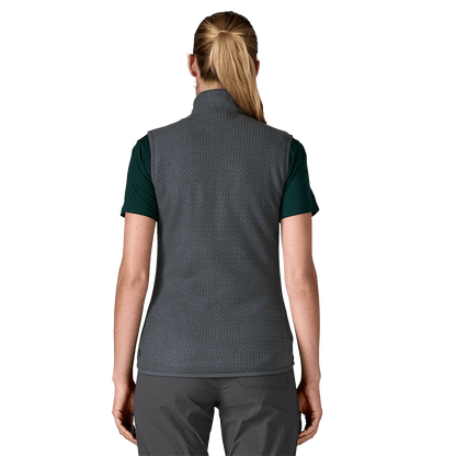 WOMEN'S R1 AIR VEST - WOOL WHITE BACK