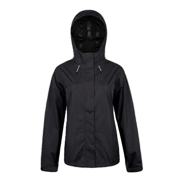 BOULDER GEAR WOMEN'S STRATUS RAIN JACKET REGULAR - BLACK