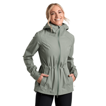KUHL WOMEN'S STRETCH VOYAGR RAIN JACKET - SOFT PINE