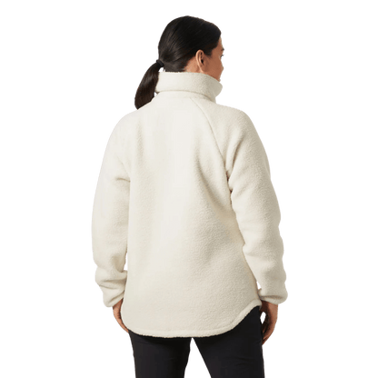 HELLY HANSEN BLISS PILE WOMENS - CREAM_BACK ANGLE MODEL