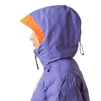 HELLY HANSEN EMIKO RIDABLE PUFFY JACKET WOMENS - ULTRA VIOLET_HEAD ANGLE